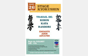 stage départemental Kyokushin