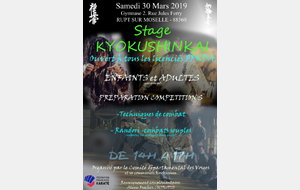 Stage Kyokushin Départemental